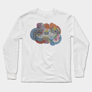 World Bubbles Long Sleeve T-Shirt